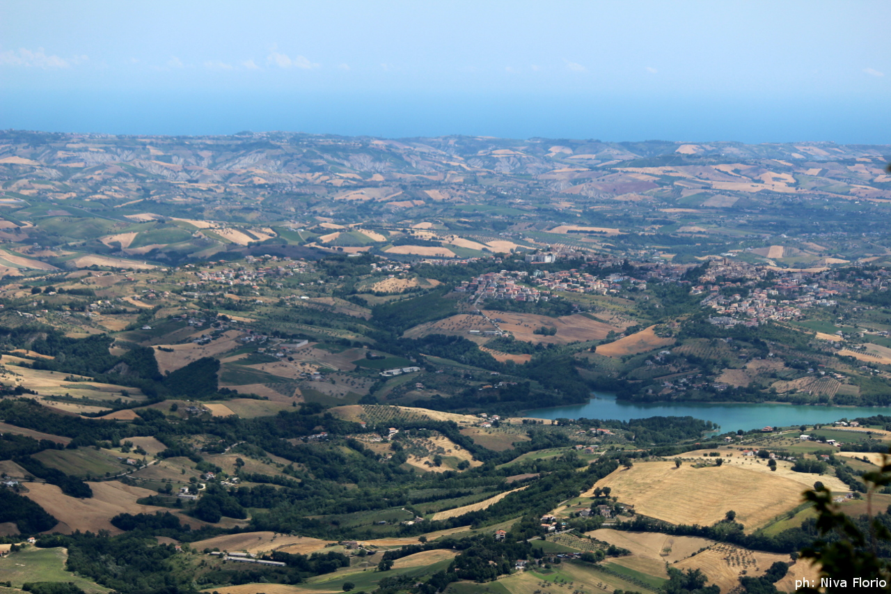 Panorama dal monte bertona